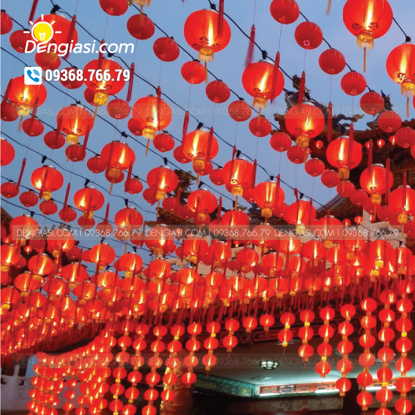 ĐÈN TRUNG QUỐC TRÒN ĐỎ