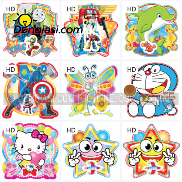 Đèn nhựa lắp ráp 2 mảnh