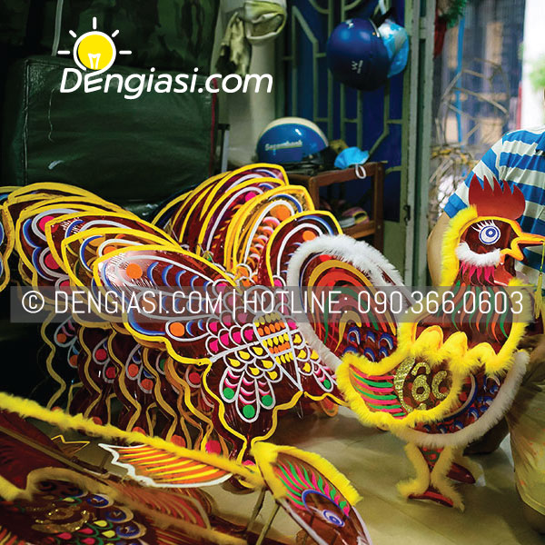 Đèn giấy kiếng hình thú